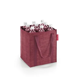 Torba BOTTLEBAG, twist maroon, Reisenthel - Torby i wózki na zakupy - miniaturka - grafika 1
