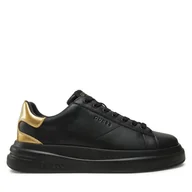 Sneakersy męskie - Sneakersy Guess FMPELB LEL12 Czarny - miniaturka - grafika 1