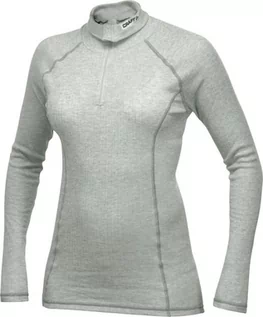 Koszulki i topy damskie - Damska Koszulka Termoaktywna Craft Active Full Zip Turtleneck Xl - grafika 1