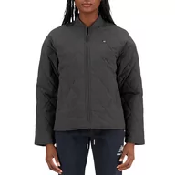 Kurtki i kamizelki sportowe damskie - Kurtka New Balance WJ33504ACK - czarna - miniaturka - grafika 1