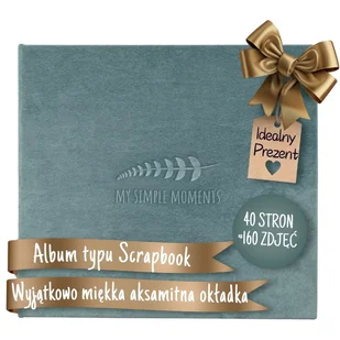 Album do Scrapbookingu z Aksamitu - Segregator – 40 stron - 26x28cm - Scrapbooking Album do Scrapbookingu z Aksamitu - Segregator – 40 stron - 26x28cm - Scrapbooking - miniaturka - grafika 1
