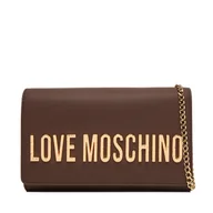 Torebki damskie - Torebka LOVE MOSCHINO JC4121PP0NKD031A Brązowy - miniaturka - grafika 1