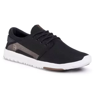 Sneakersy ETNIES - Scout 4101000419 Black/White/Gum 979 - Sneakersy damskie - miniaturka - grafika 1