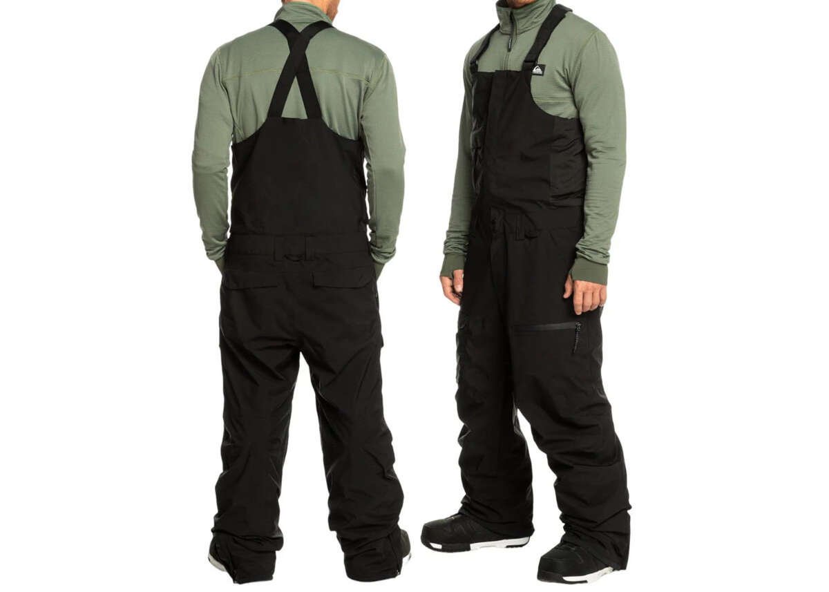 Męskie Spodnie Quiksilver Technical Snow Bib Pants