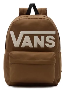 Plecak szkolny VANS Old Skool Drop V - sepia - Plecaki szkolne i tornistry - miniaturka - grafika 1