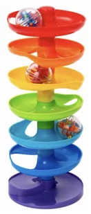 Tęczowy Tor Wieża Z Piłeczkami - Zabawki interaktywne dla dzieci - miniaturka - grafika 1