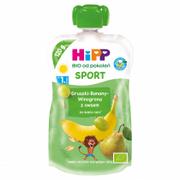 Desery dla dzieci - Hipp Sport Gruszki-Banany-Winogrona z owsem Mus owocowy po 1. roku - miniaturka - grafika 1