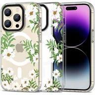 Etui i futerały do telefonów - Etui ochronne MagMood do MagSafe do iPhone 15 Pro Max spring daisy - miniaturka - grafika 1