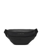 Nerki - Tommy Hilfiger Saszetka nerka Th Woven Bum Bag AM0AM13634 Czarny - miniaturka - grafika 1