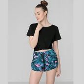 Spodenki damskie - Spodenki 4F H4L22-SKDT014 94A multikolor XS - miniaturka - grafika 1