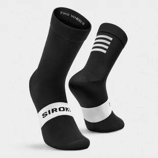 Skarpetki Kolarstwo SIROKO S1 Black Kapelmuur Czarny Mężczyzna - Skarpetki kolarskie - miniaturka - grafika 1