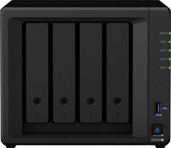 Serwer plików Synology Serwer plików DS420+ / 2x 4 TB HDD