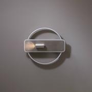 Lampy sufitowe - Lucande Damivan lampa sufitowa LED okrągła, nikiel - miniaturka - grafika 1