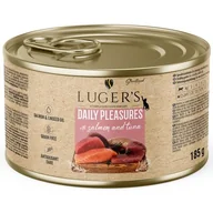 Mokra karma dla kotów - Karma dla kota LUGER'S Daily Pleasures z łososiem i tuńczykiem 185 g - miniaturka - grafika 1