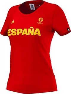 Koszulki i topy damskie - Adidas damski Spain T-Shirt, czerwony, S 4056561980769 - grafika 1