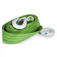 Akcesoria BHP - S-47834 -Taśma holownicza odporna na przecieranie, na działanie promieni UV i wilgoci,  mocne  metalowe zaczepy z blokadą, etui - 4m x50mm 2000 kg - miniaturka - grafika 1