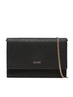 Torebki damskie - Liu Jo Torebka Xs Crossbody AXX018 E0087 Czarny - miniaturka - grafika 1