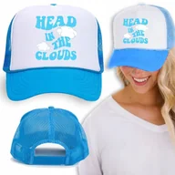 Czapki i chusty sportowe męskie - Czapka Blue Daszek Na Wiosnę HEAD IN THE CLOUDS Wz - miniaturka - grafika 1