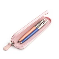 Zestawy piśmiennicze - Zestaw prezentowy długopis Parker Jotter Originals Pudrowy Róż i Niebieski z różowym etui - miniaturka - grafika 1