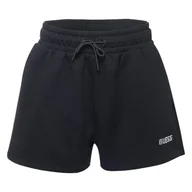 Spodenki damskie - Damskie Spodenki GUESS ELEANORA SHORT V4RD04KC5O0-JBLK – Czarny - miniaturka - grafika 1