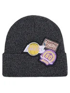 Czapki damskie - Mitchell & Ness Czapka Logo Patch HCFK4341 Czarny - miniaturka - grafika 1