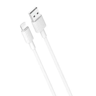 Xo kabel NB156 Usb - Lightning 1,0 m 2,4A biały - Kable USB - miniaturka - grafika 1