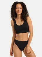 Biustonosze - Hanro Biustonosz top Touch Feeling 71806 Czarny - miniaturka - grafika 1