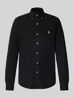 Koszule męskie - Koszula casualowa o kroju regular fit z kołnierzykiem typu button down - miniaturka - grafika 1