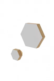 WIESZAK HEKSAGON SZARY - Wieszaki i stojaki - miniaturka - grafika 1