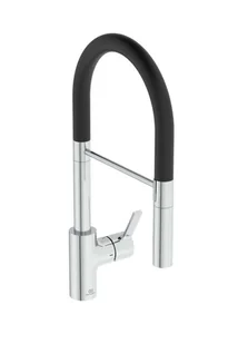 Ideal Standard Gusto - Bateria zlewozmywakowa z elastycznym ramieniem i strumieniem, chrom BD417AA - Baterie kuchenne - miniaturka - grafika 1