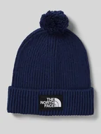 Czapki męskie - Czapka beanie z naszywką z logo - miniaturka - grafika 1
