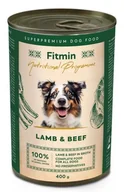 Mokra karma dla psów - FITMIN Nutritional Programme Dog Beef with Lamb 400g - miniaturka - grafika 1