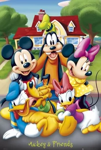 Plakat, Myszka Miki i Przyjaciele - Disney Mickey Mouse, 61x91,5 cm - Plakaty - miniaturka - grafika 1