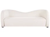 Sofy i kanapy - Sofa welurowa biała VELTADA - miniaturka - grafika 1