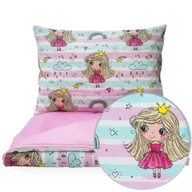 Pościel dla dzieci - POŚCIEL 160x100 DZIECIĘCA 2EL 100x160 + POSZEWKA 50X60 DO ŁÓŻECZKA ŁÓŻKA - miniaturka - grafika 1