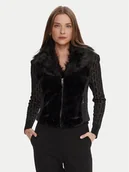 Kamizelki damskie - Guess Bezrękawnik W5BL0I KCP70 Czarny Regular Fit - miniaturka - grafika 1