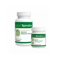 Suplementy i witaminy dla psów - Dolfos Dolvit Spirulina - preparat dla psów wzmacniający układ odpornościowy i poprawiający trawienie MINI 90 tabl. - miniaturka - grafika 1