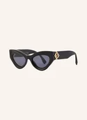 Okulary przeciwsłoneczne - Fendi Okulary Przeciwsłoneczne fn000801 schwarz - miniaturka - grafika 1