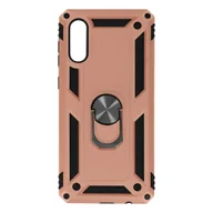 Etui i futerały do telefonów - Etui Samsung Galaxy A02 Protection z funkcją Card Holder w kolorze różowego złota - miniaturka - grafika 1