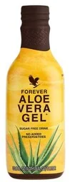 Miąższ Aloesowy, 99,7% soku z liści aloesu - Forever Aloe Vera Gel, Opakowanie 1 litr - Soki i napoje niegazowane - miniaturka - grafika 1