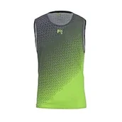 Koszulki sportowe męskie - Karpos 2531029-081 LAV. Ultra Tank Długi Dzianiny Mężczyźni Jasmine Green/Ombre Niebieski Rozmiar 3XL - miniaturka - grafika 1