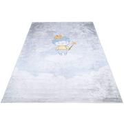 Dywany dla dzieci - Jasnoniebieski dywan dziecięcy z małym księciem - Puso 3X - miniaturka - grafika 1