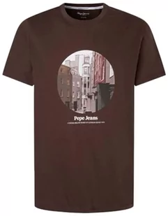 Pepe Jeans Koszulka męska Kervin, Szary (Szlak), L - Koszulki męskie - miniaturka - grafika 1