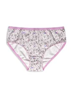 Majtki dla dzieci - 3 sztuki majtki dziewczęce klasyczne z bawełny jersey - LA/MA - miniaturka - grafika 1