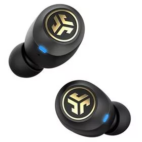 JLAB Air Icon True Wireless Earbuds Czarno-Złote (IEUEBJBAIRICONRBLK) - Słuchawki - miniaturka - grafika 1