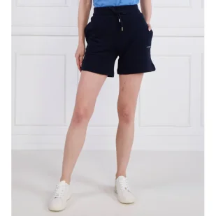 Tommy Hilfiger Szorty | Regular Fit - Spodenki damskie - miniaturka - grafika 1