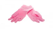 Rękawice robocze - Delta Plus Rękawice gospodarcze z lateksu Zephir rozmiar 7/8 różowy VE210RO07 VE210RO07 - miniaturka - grafika 1