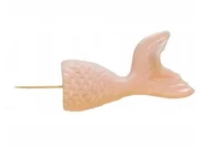 Dodatki do ciast w proszku - Figurka cukrowa na tort Ogon syrenki syreny różowy - miniaturka - grafika 1