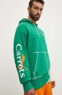 Bluzy męskie - Puma bluza PUMA X CARROTS Graphic Hoodie TR męska kolor zielony z kapturem wzorzysta 627445 - miniaturka - grafika 1