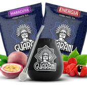 Yerba Mate - ZESTAW ekonomiczny Yerba Mate DUŻA TYKWA bombilla - miniaturka - grafika 1